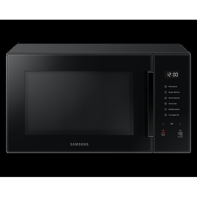 Micro-ondas Samsung MS30T5018AK 30L Preto Espelhado 220V — Função Cerâmica Antibacteriana