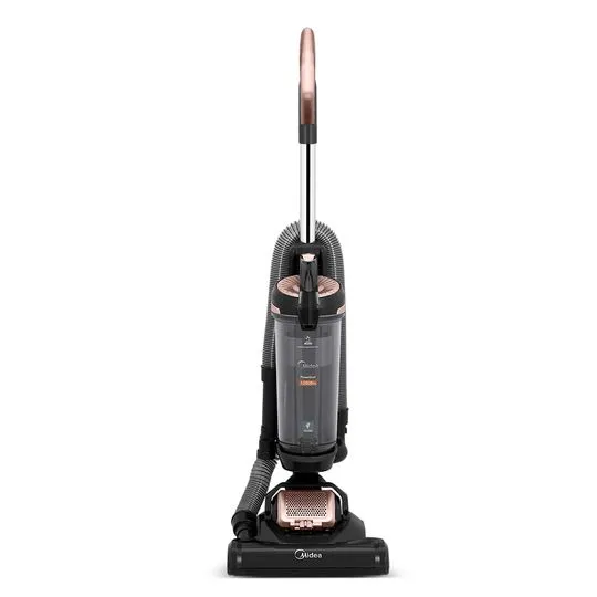 Aspirador de Pó Vertical PowerDust Midea — Alta Performance — Preto