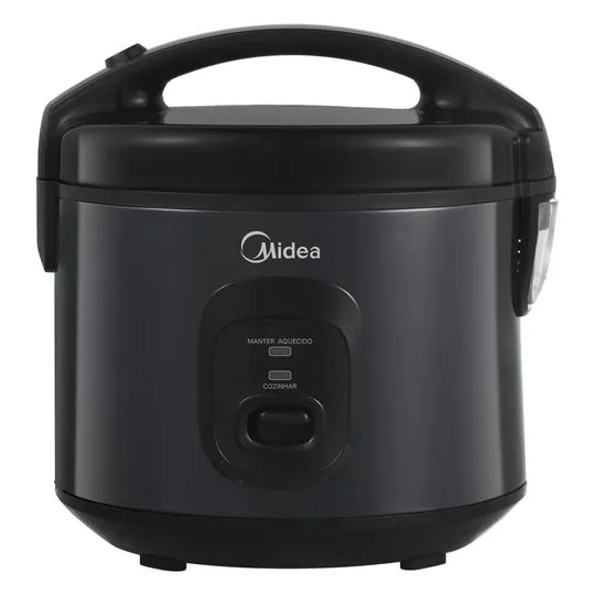 Panela de Arroz Elétrica Midea 3L — Design Compacto — Praticidade Diária