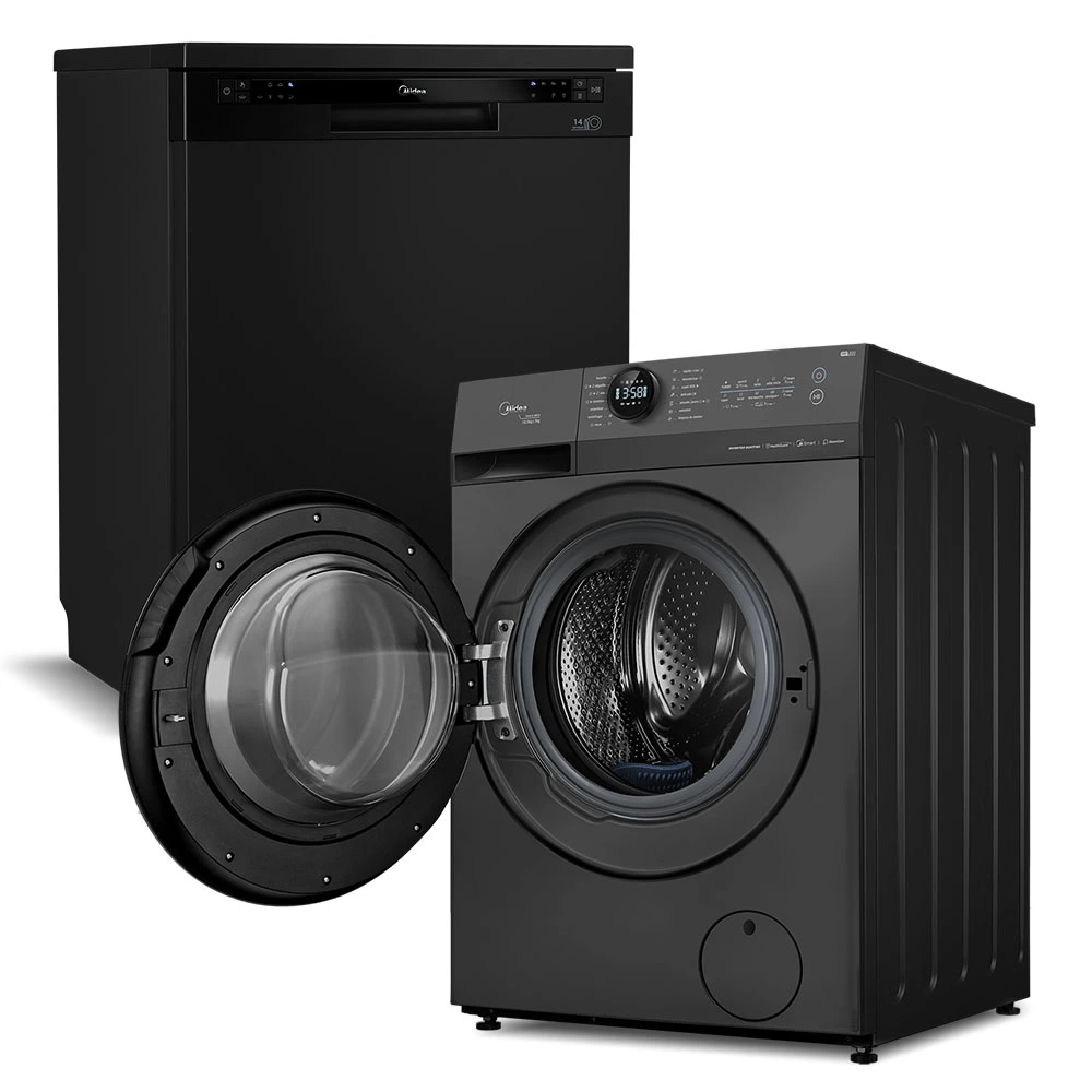 Robô Aspirador Midea M3 — Design Slim — Agilidade Total na Limpeza