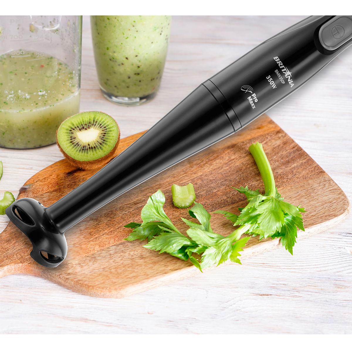 Mixer Britânia BMX350P 350W Lâminas Pro Maxx — Pronta Entrega - vista 2