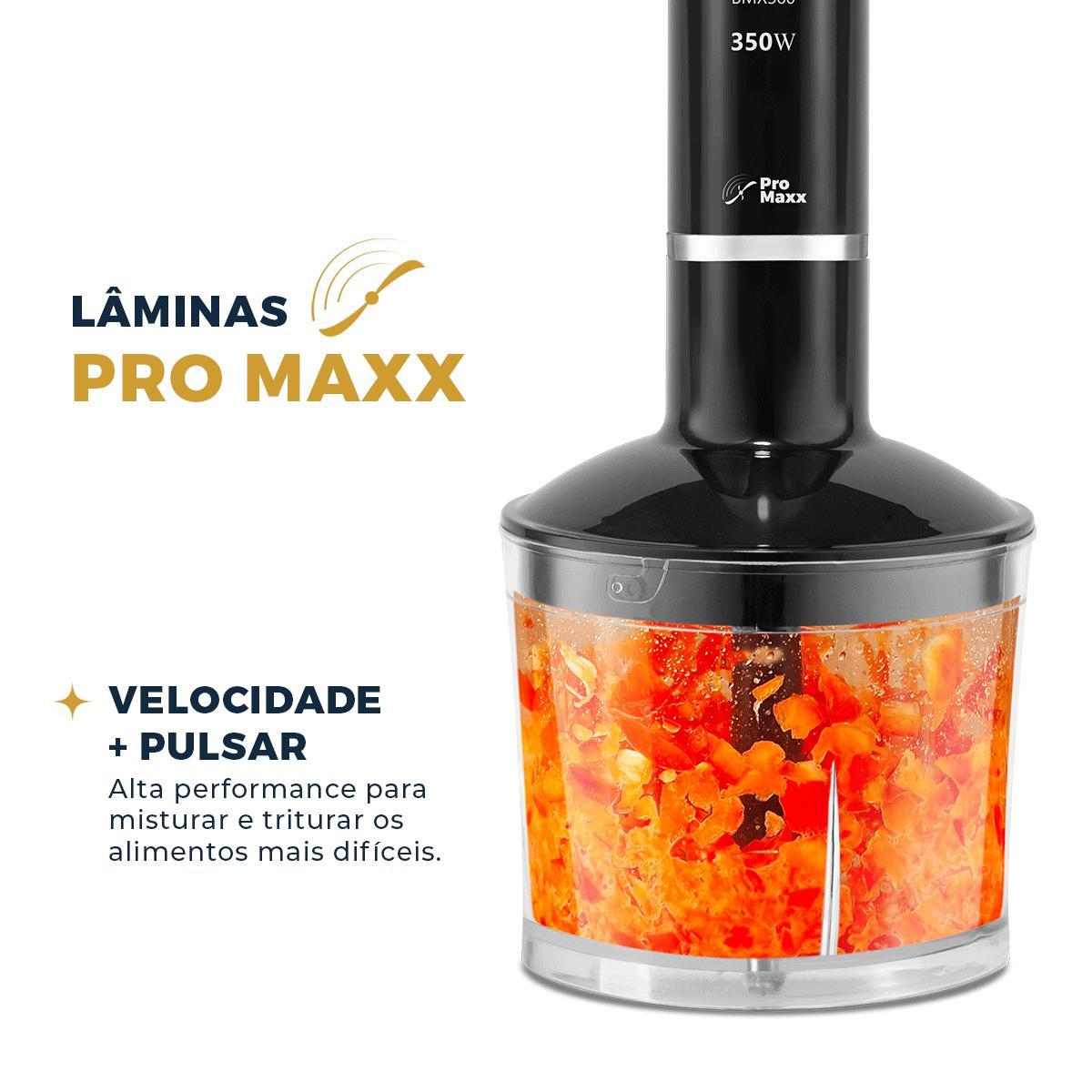 Mixer Britânia BMX360 Lâminas Pro Maxx 2 em 1 350W — Novo Lacrado - vista 3