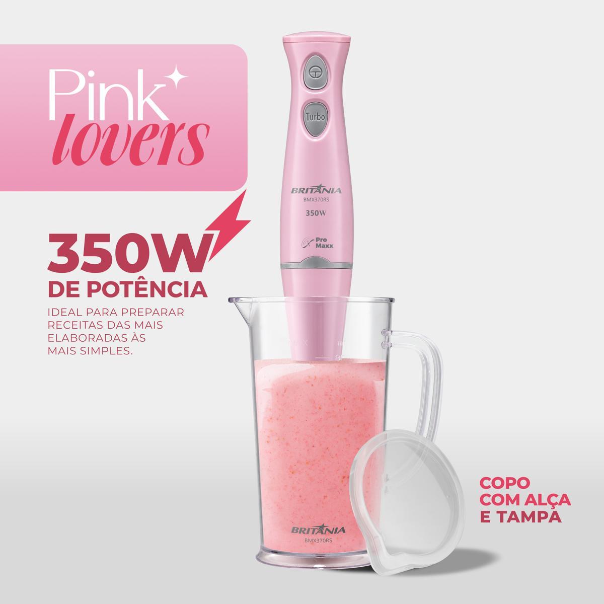 Mixer Rosa Britânia BMX370RS 350W — Original Britânia - vista 3
