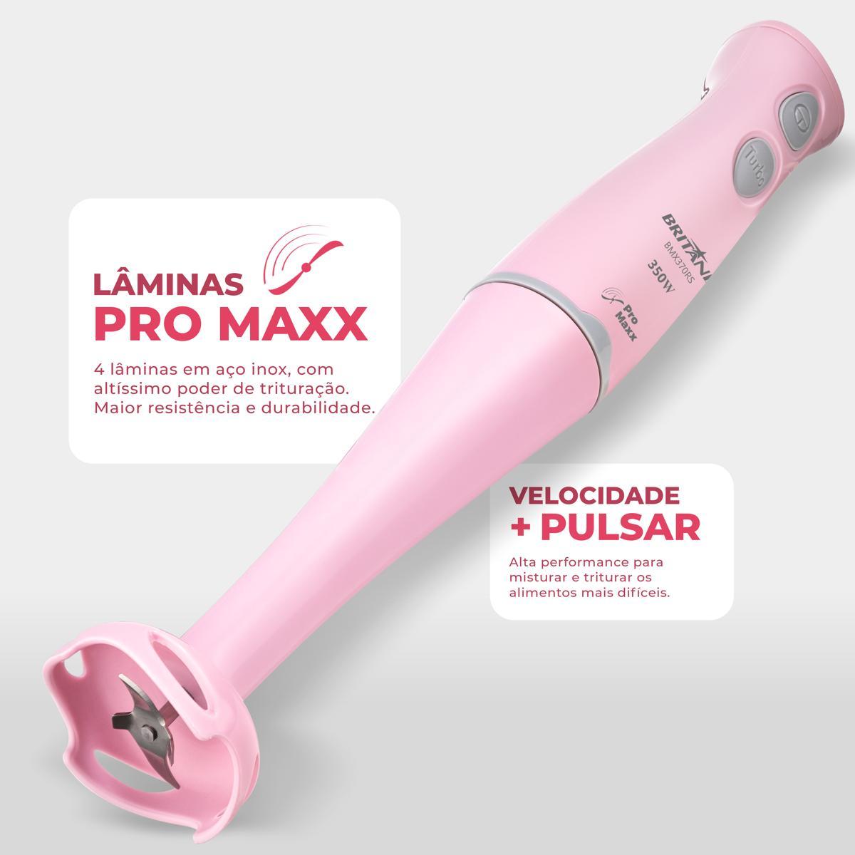 Mixer Rosa Britânia BMX370RS 350W — Original Britânia - vista 4