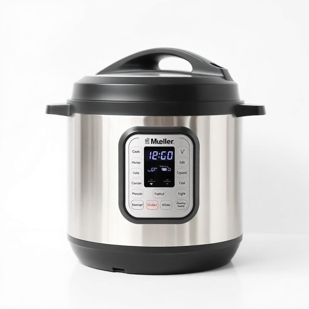 Panela de Pressão Elétrica Mueller Pratic 5L Inox 127V — Robustez Alemã na Sua Cozinha