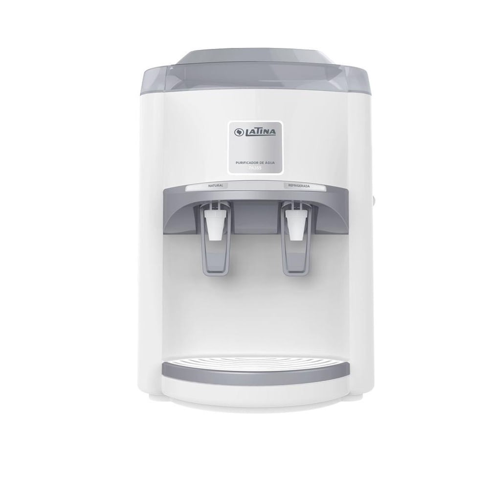 Purificador de Água Latina P355 Bivolt Branco — Filtragem Tripla com Design Discreto