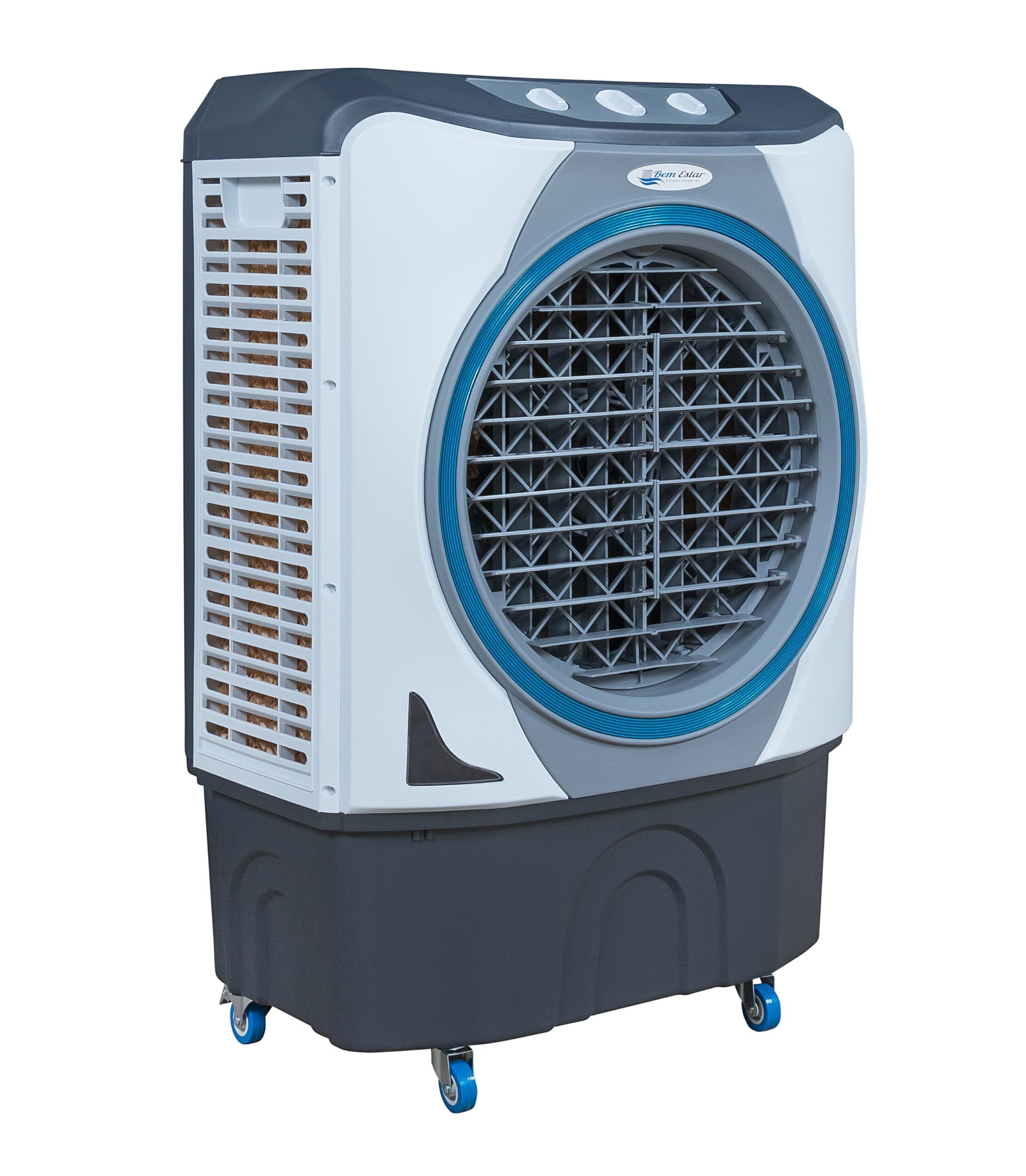 Climatizador Industrial Portátil Evaporativo 45L — Conforto Térmico para Grandes Ambientes