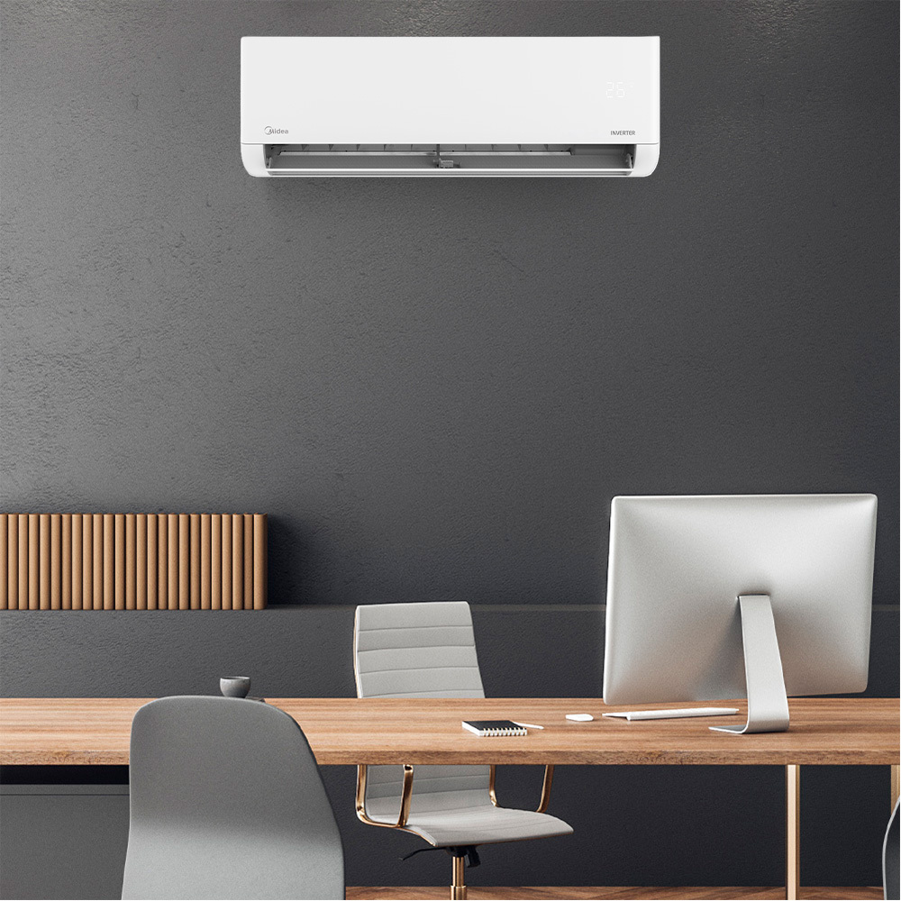 Split Hi-Wall Midea 22.000 BTUs Frio Inverter 220V — Selo Procel A - vista 4