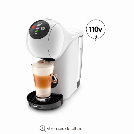Cafeteira Dolce Gusto Genio S Basic Branca 110V — Brinde com 3 Caixas de Cápsulas