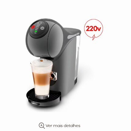 Cafeteira Dolce Gusto Genio S Basic Grafite 220V — 3 Caixas de Cápsulas Inclusas