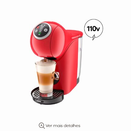 Cafeteira Dolce Gusto Genio S Plus Vermelha 110V — Com 3 Caixas de Cápsulas Grátis