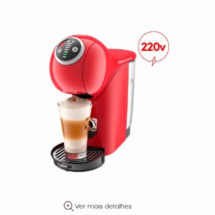 Cafeteira Dolce Gusto Genio S Plus Vermelha 220V — Com 3 Caixas de Cápsulas Grátis