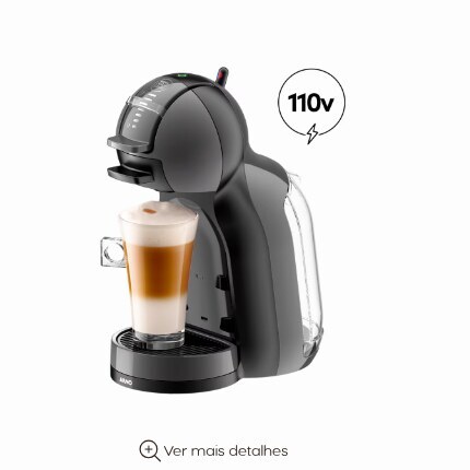 Cafeteira Dolce Gusto Mini Me Preta 110V — Ganhe 3 Caixas de Cápsulas Grátis